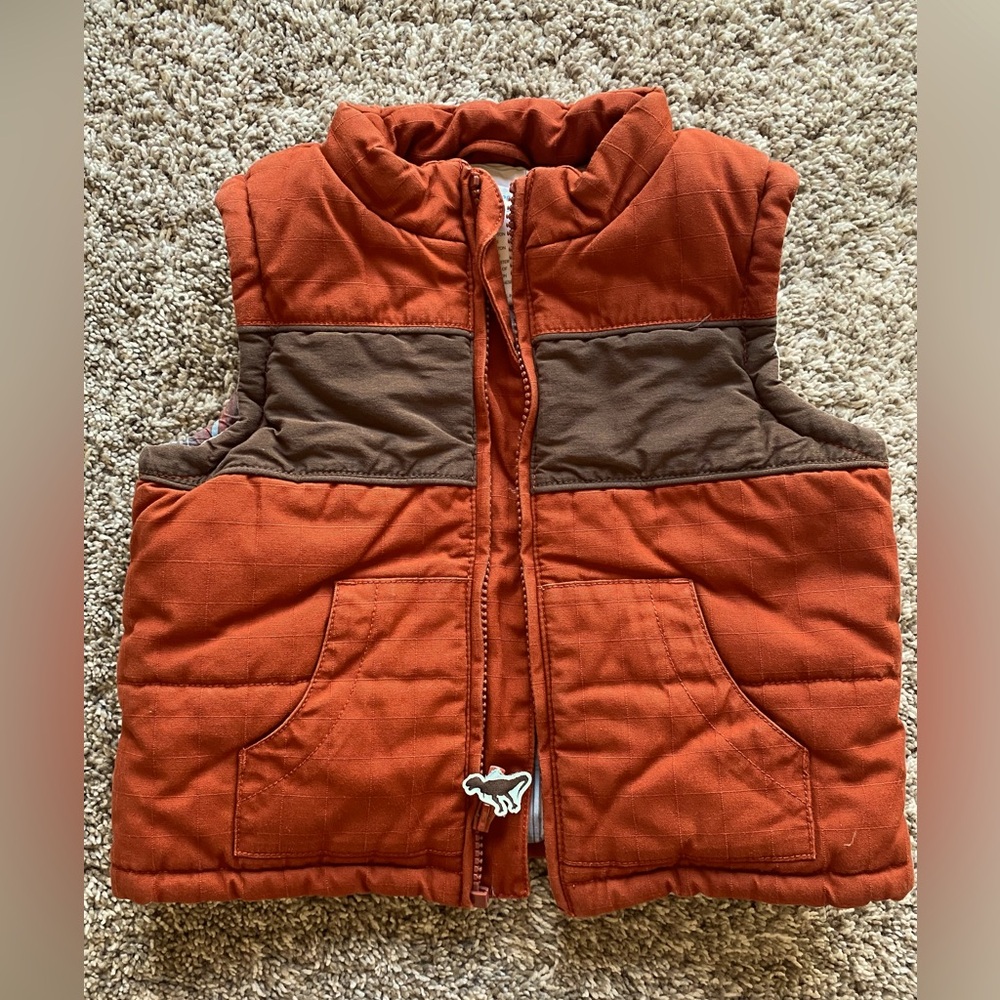 Gymboree boys vest sz 12-24 months EUC